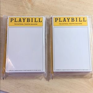 Playbill Notepad